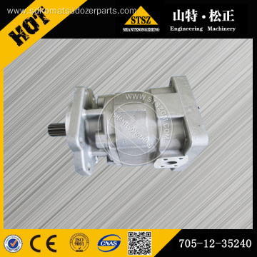 Supply WA380-6 wheel loader gear pump 708-1T-00710